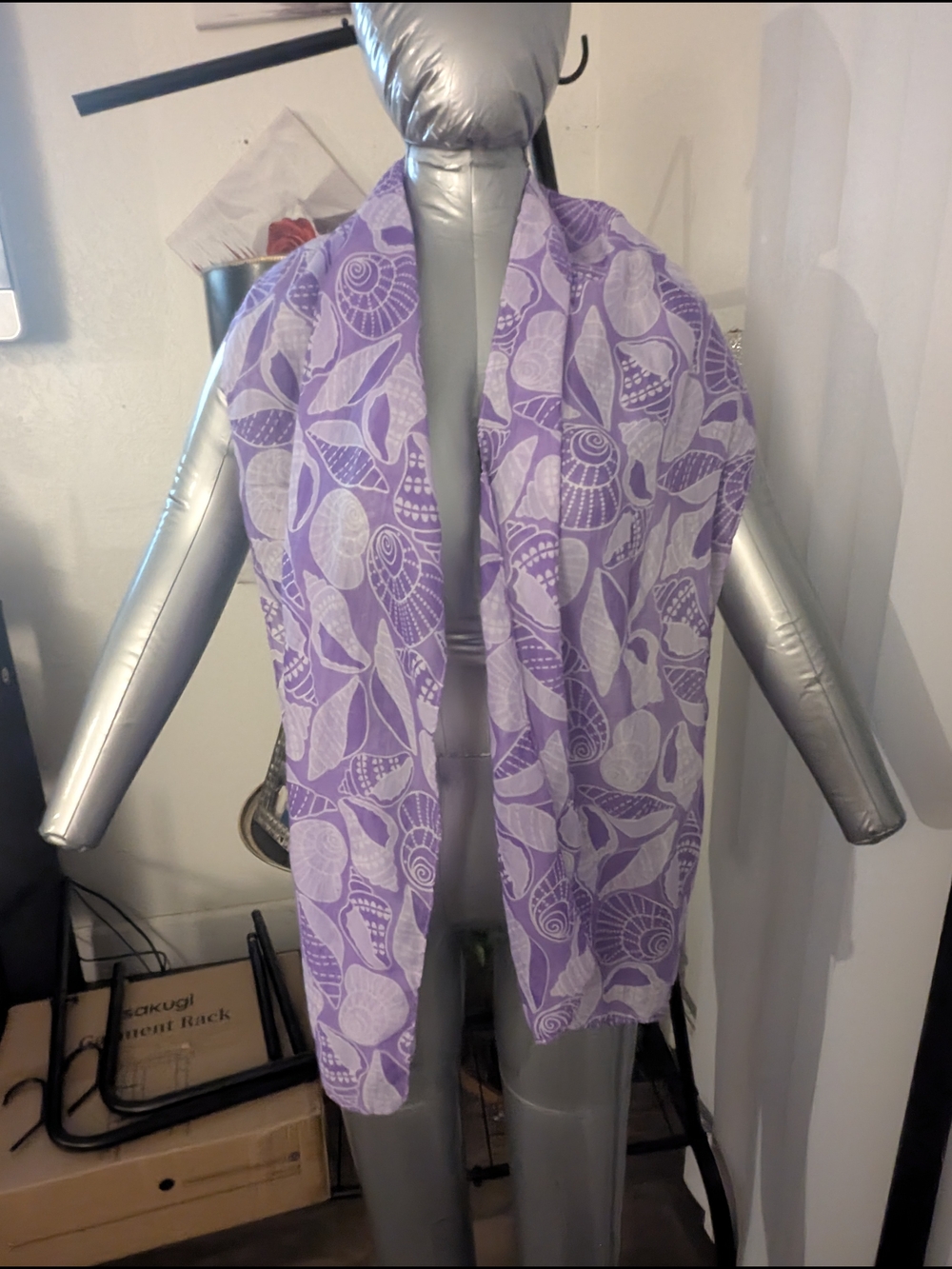 Bundle of 25 Scarves: Various Colors, Patterns - Mixed Textures - Picture 8 of 8